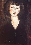Amedeo Modigliani Girl from Mountmartre oil painting reproduction
